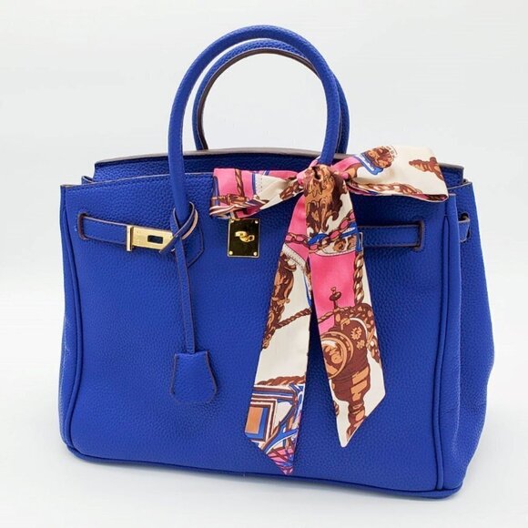 Skinny Scarf | Hand Bag, Neck Scarf (2 pieces) - Color Set 8 / Brand NEW - Picture 8 of 16